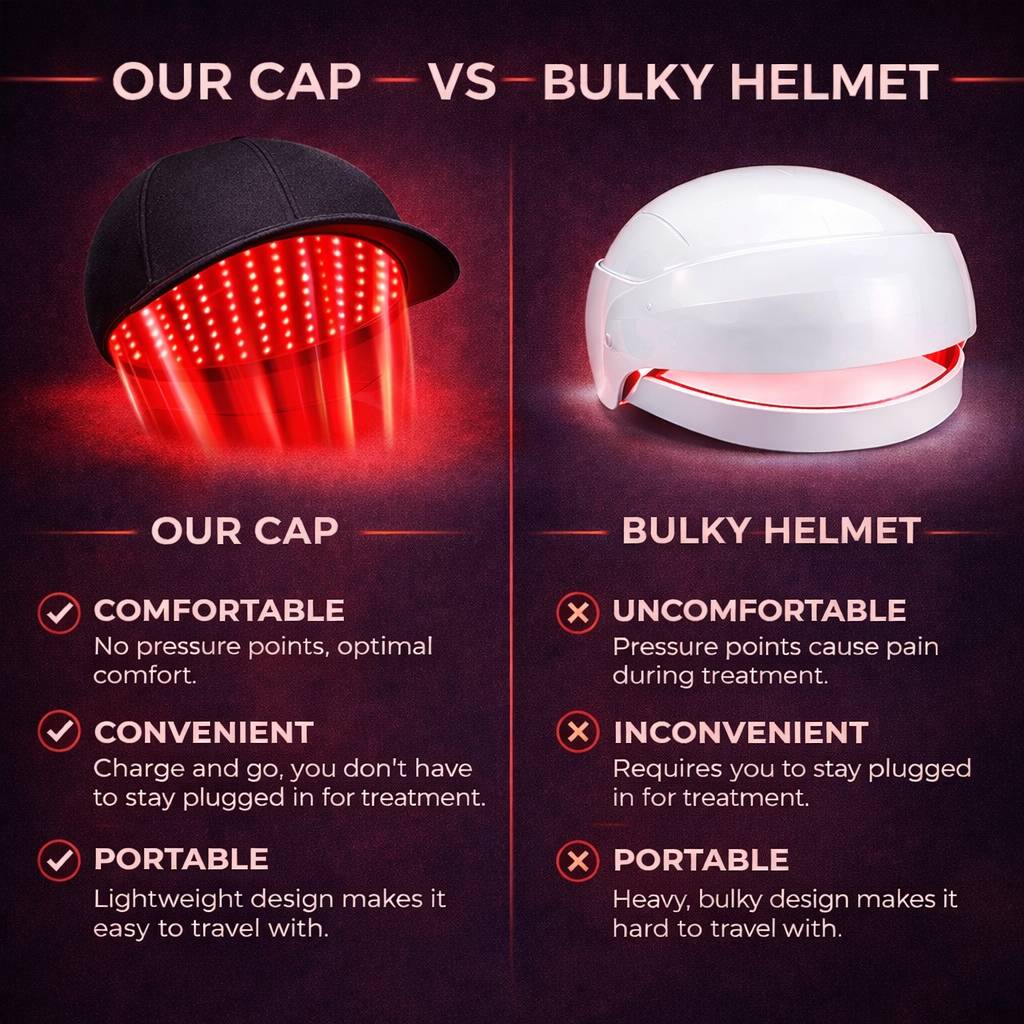 PURE™ - Red Light Therapy Regrowth Cap